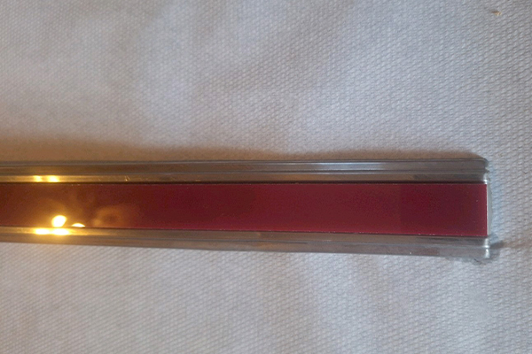 2 Door, Convertible beltline rubber insert (Burgandy)