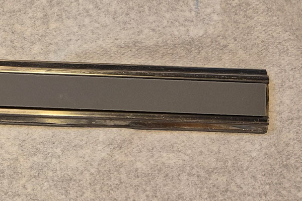 2 Door beltline rubber insert (Grey)