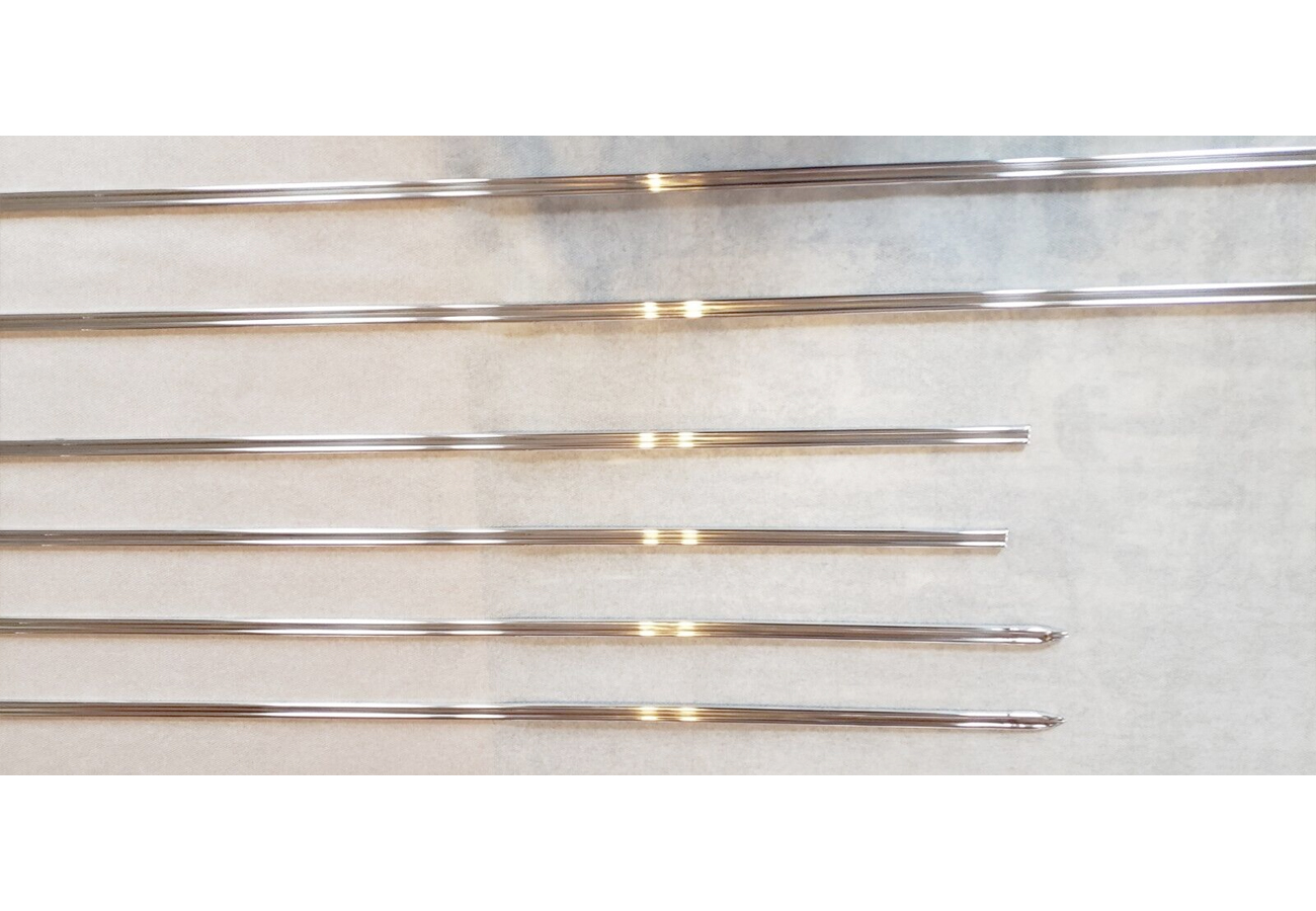 1973 Beltline Long Fender Spears 6 Piece Set and Hardware