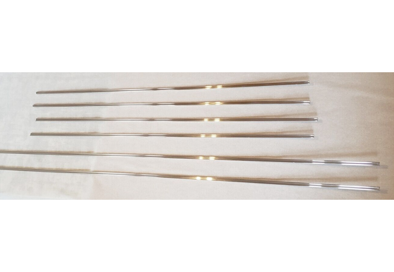 1973 Beltline Long Fender Spears 6 Piece Set and Hardware